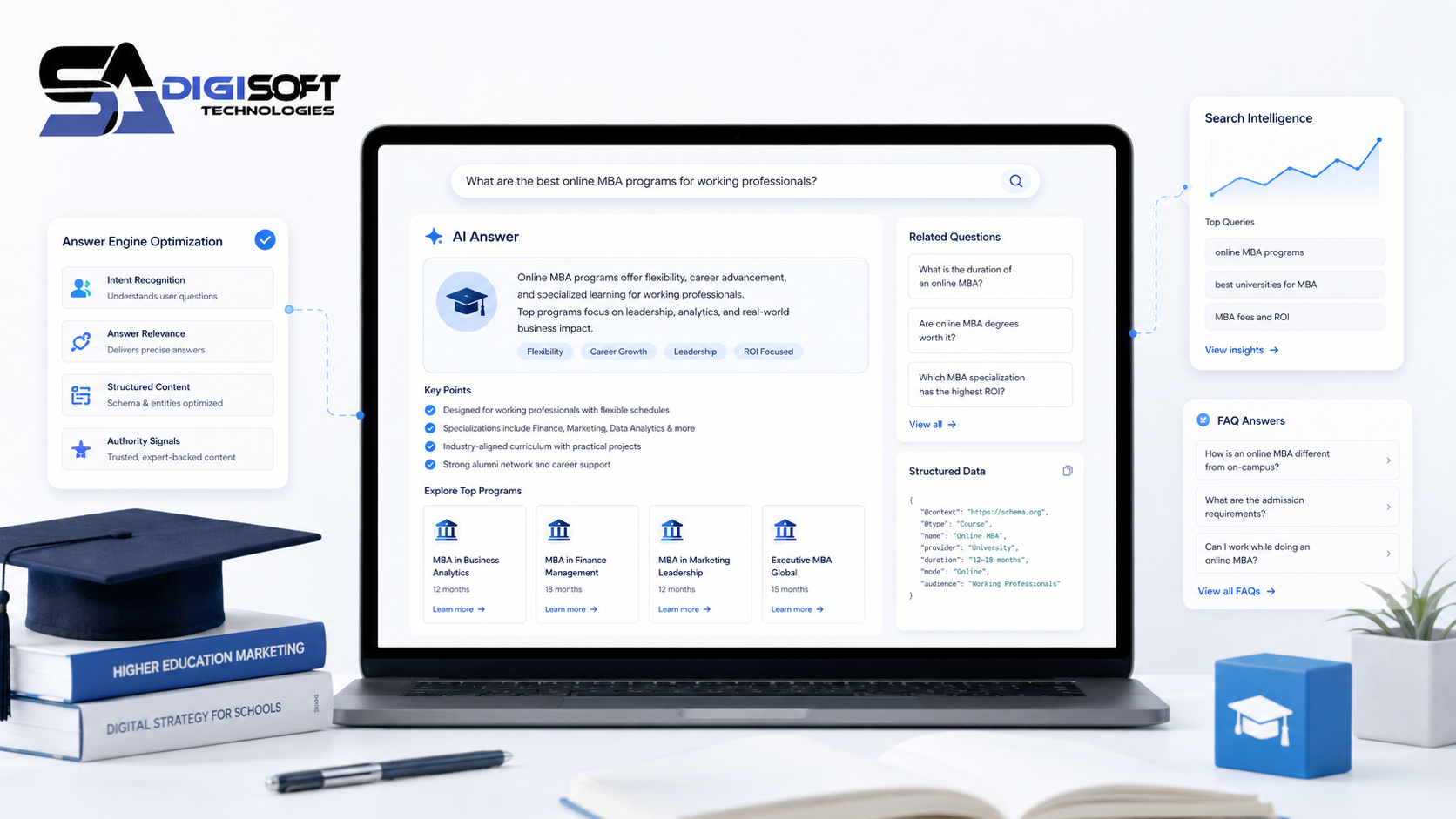 What Is AEO for Education Brands? — SADigisoft Blog