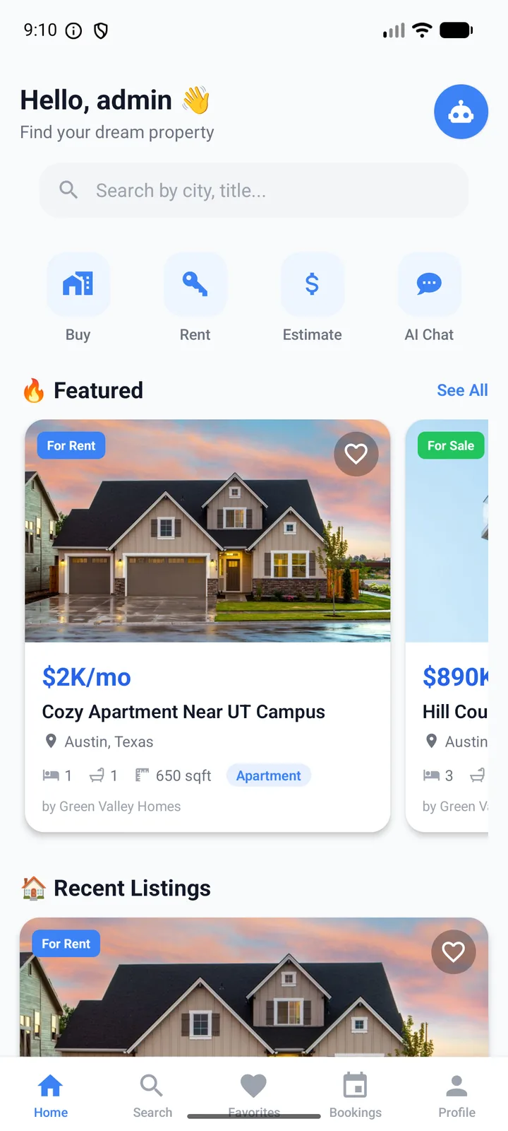 Aura Estates — home